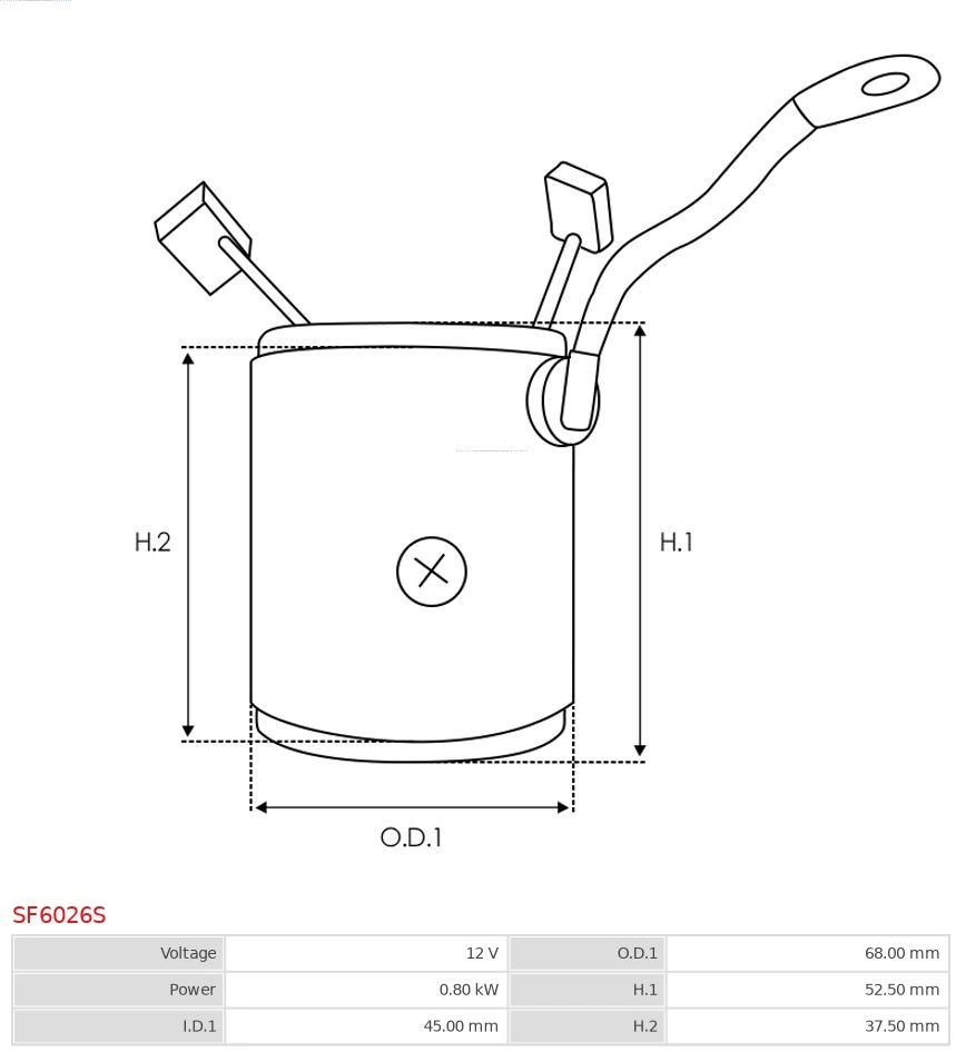 Field Winding, starter Brand new AS-PL SF6026S