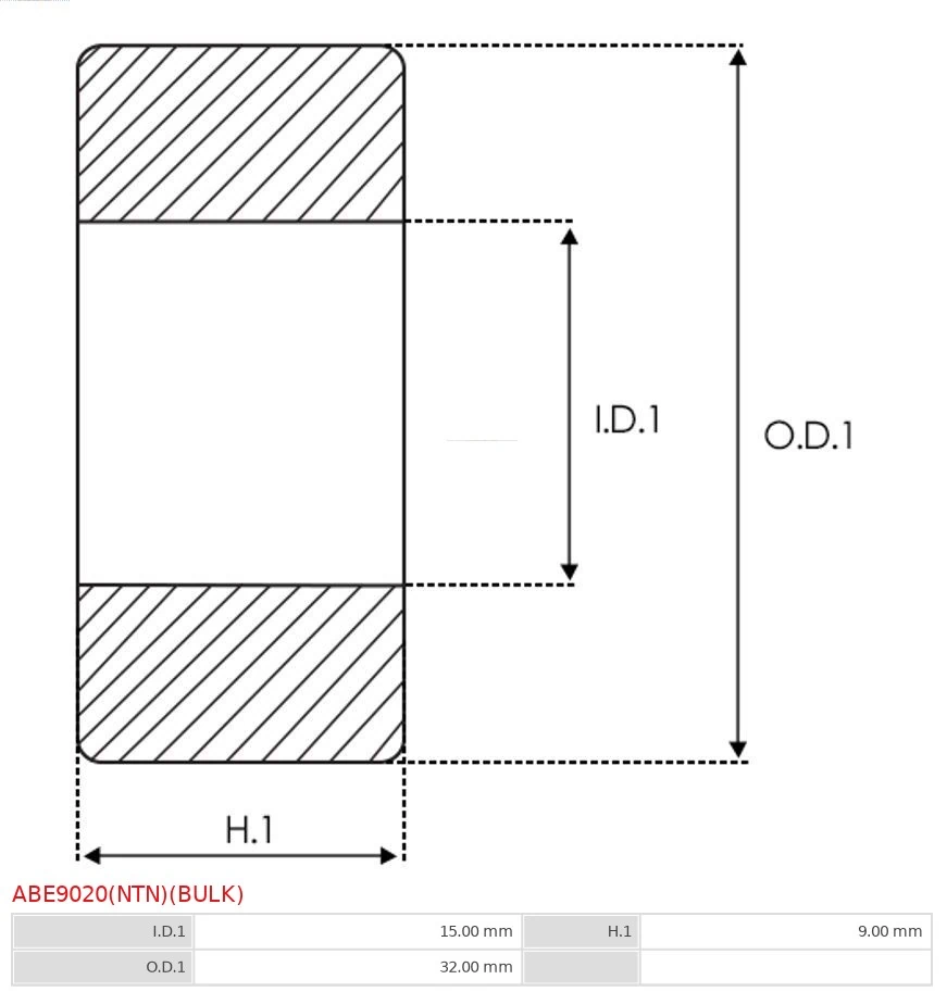 Bearing Brand new NTN ABE9020(NTN)(BULK)