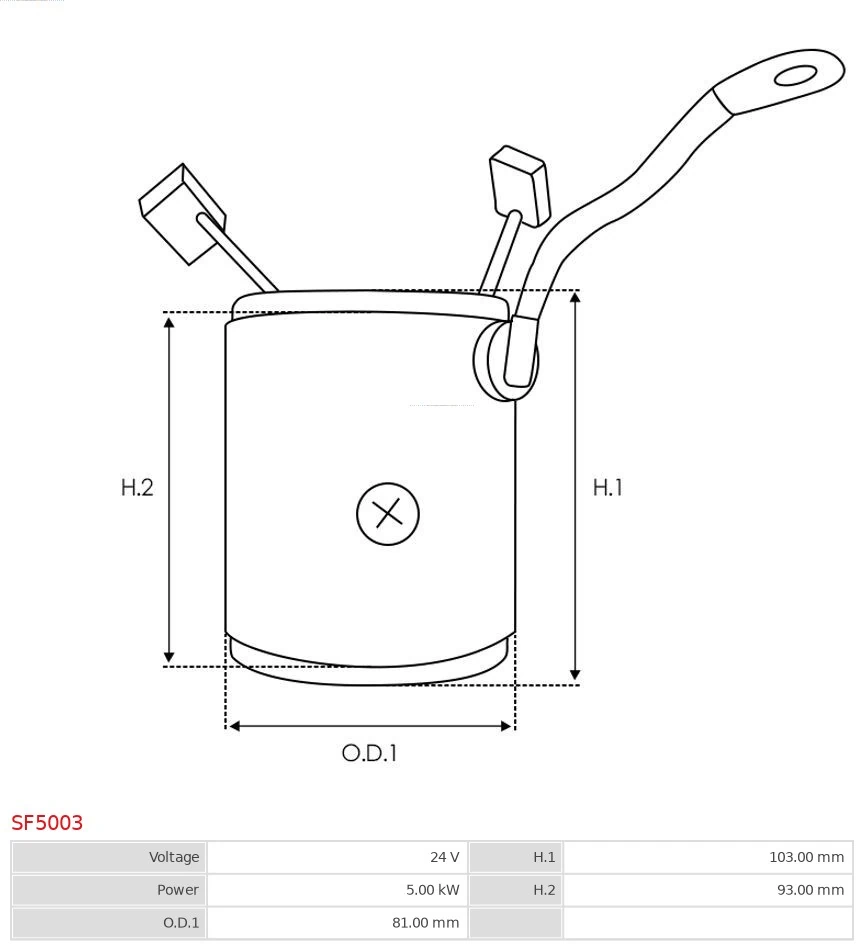 Field Winding, starter Brand new AS-PL SF5003