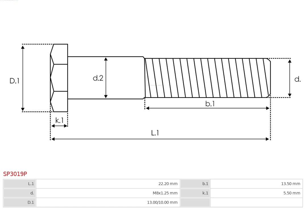 AS-PL SP3019P Repair Kit, starter