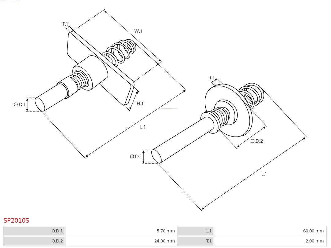 AS-PL SP2010S Repair Kit, starter