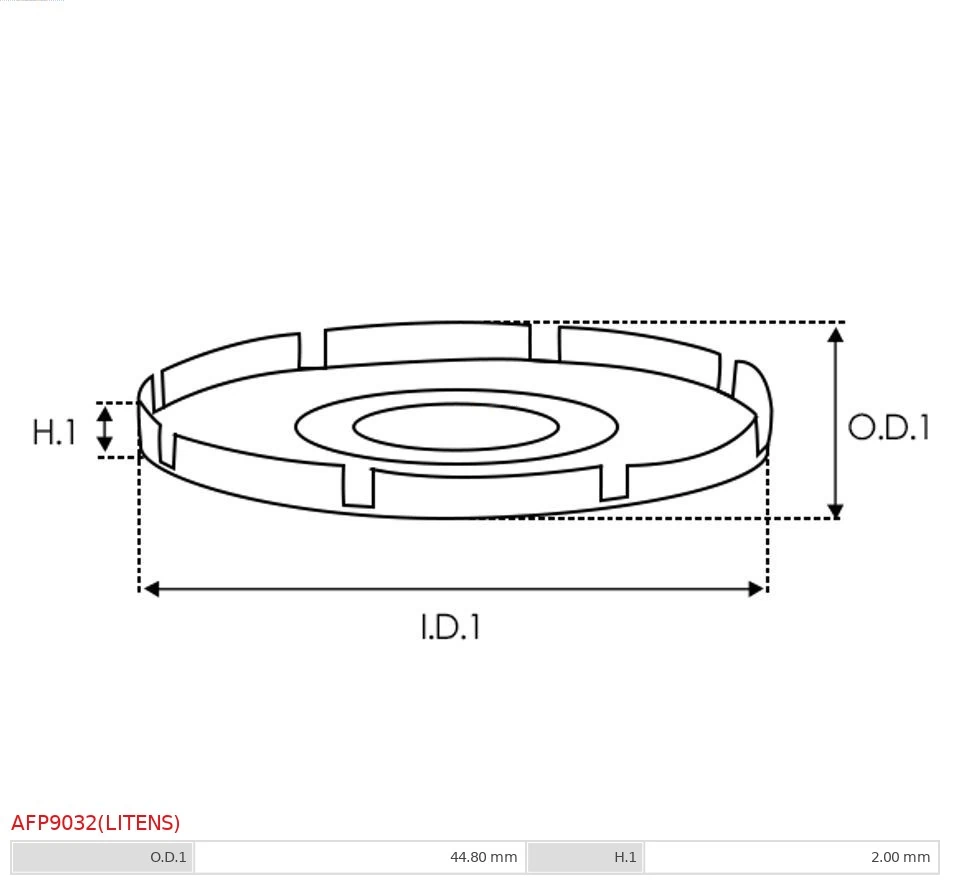 Belt Pulley, alternator Brand new Litens AFP9032(LITENS)