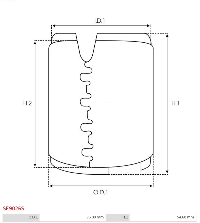 AS-PL SF9026S Field Winding, starter