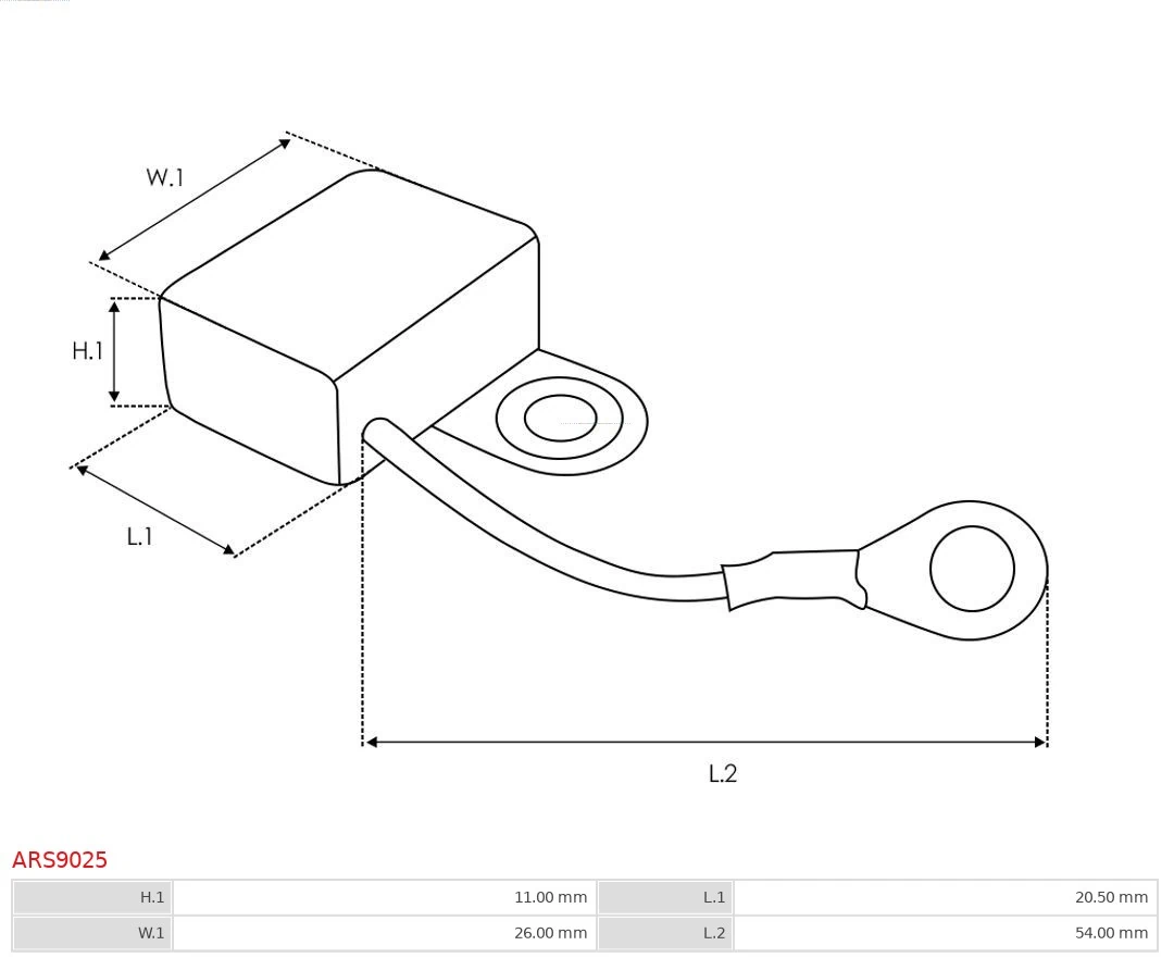 AS-PL ARS9025 Repair Set, alternator