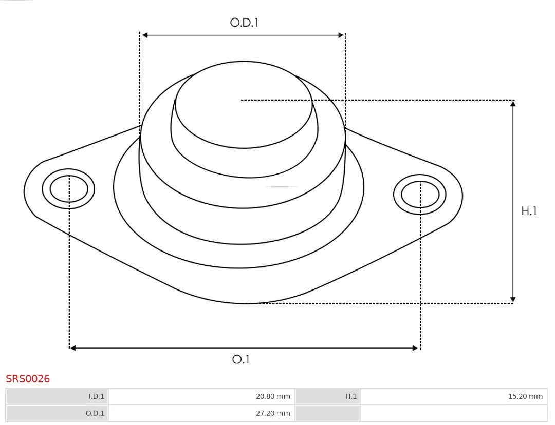AS-PL SRS0026 Starter Lid, carburettor