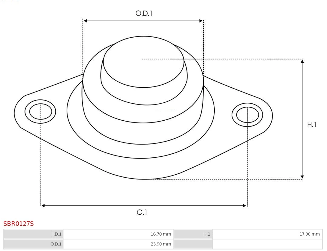 AS-PL SBR0127S Starter Lid, carburettor