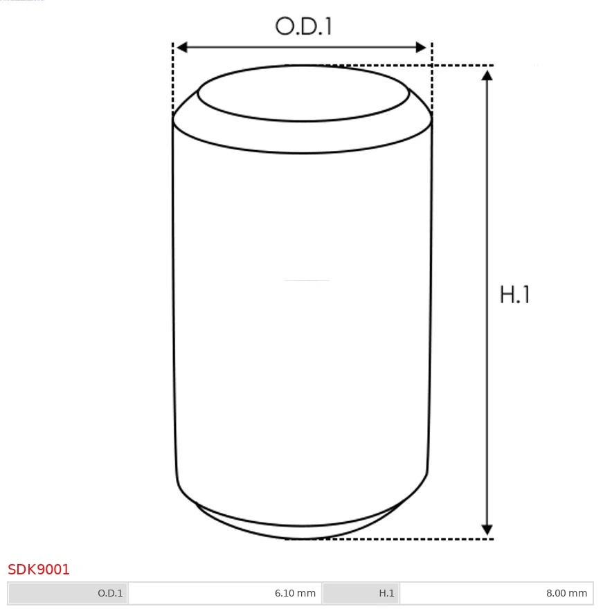 AS-PL SDK9001 Repair Kit, starter