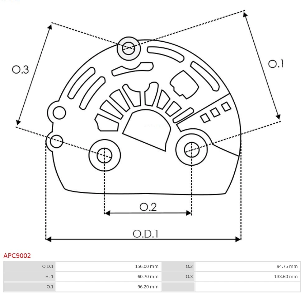 AS-PL APC9002 Protective Cap, alternator
