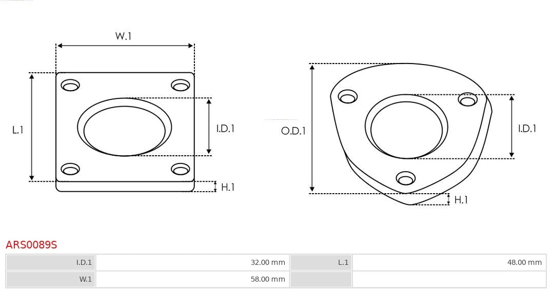 AS-PL ARS0089S Repair Set, alternator