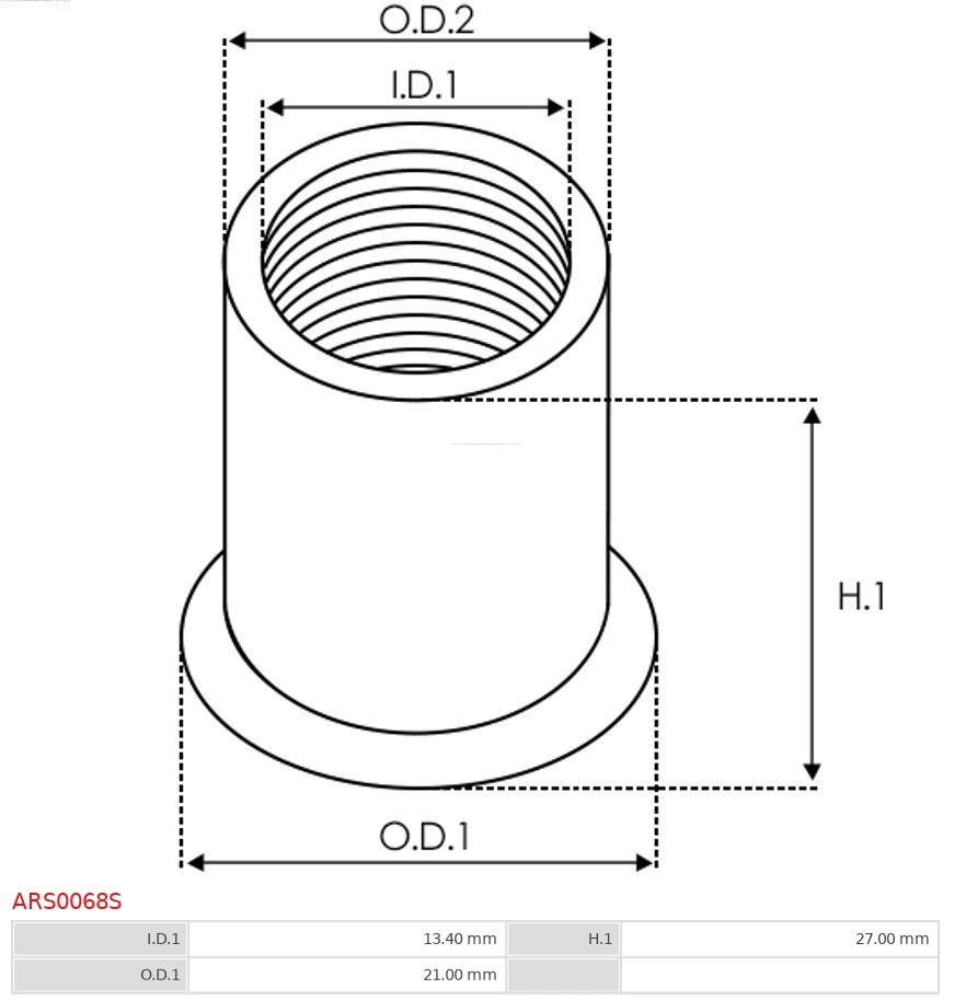 AS-PL ARS0068S Repair Set, alternator