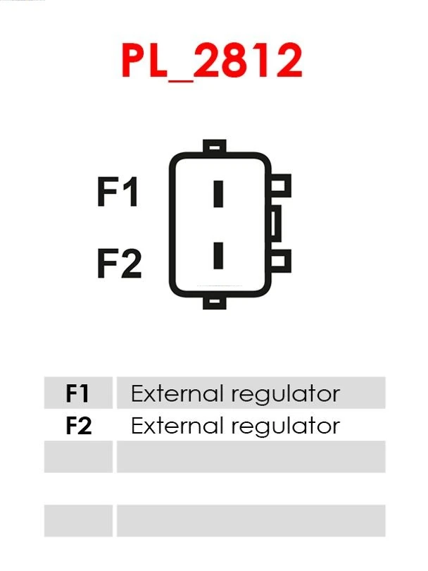 AS-PL ARE6190S Alternator Regulator