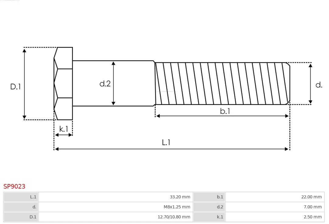 AS-PL SP9023 Repair Kit, starter