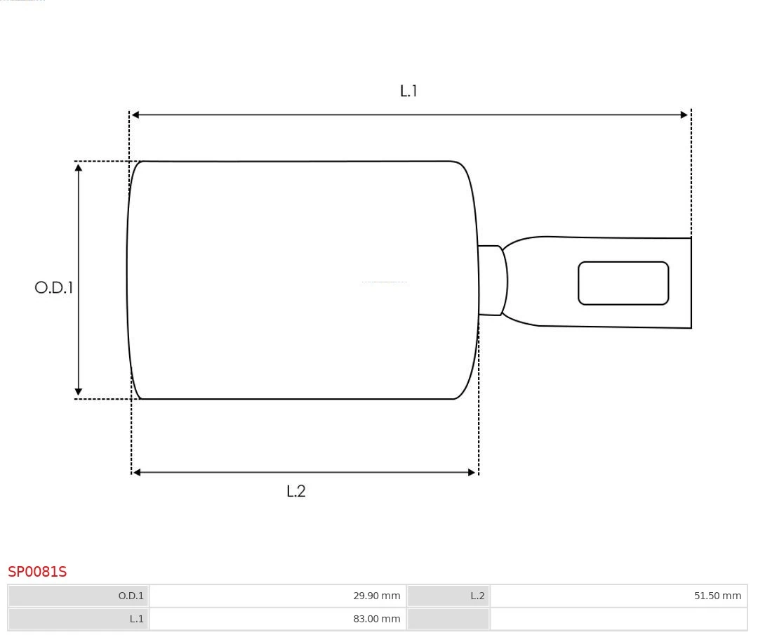 AS-PL SP0081S Repair Kit, starter