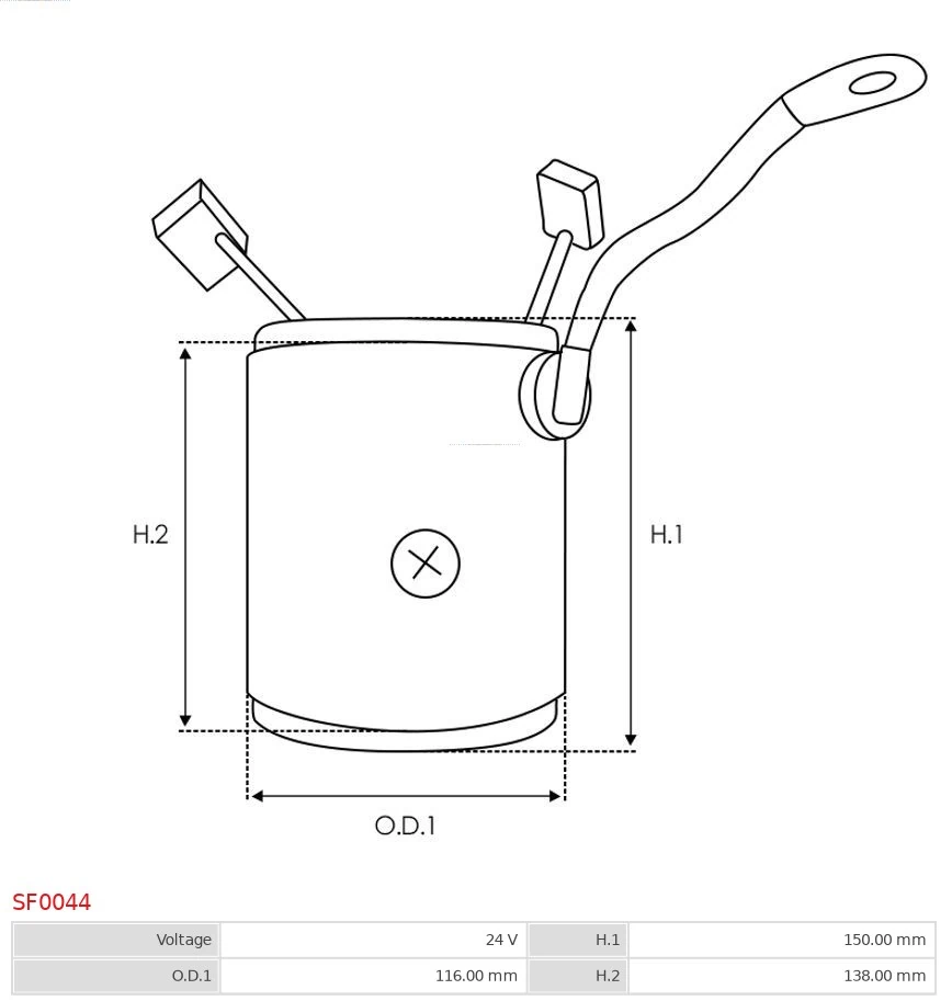 AS-PL SF0044 Field Winding, starter