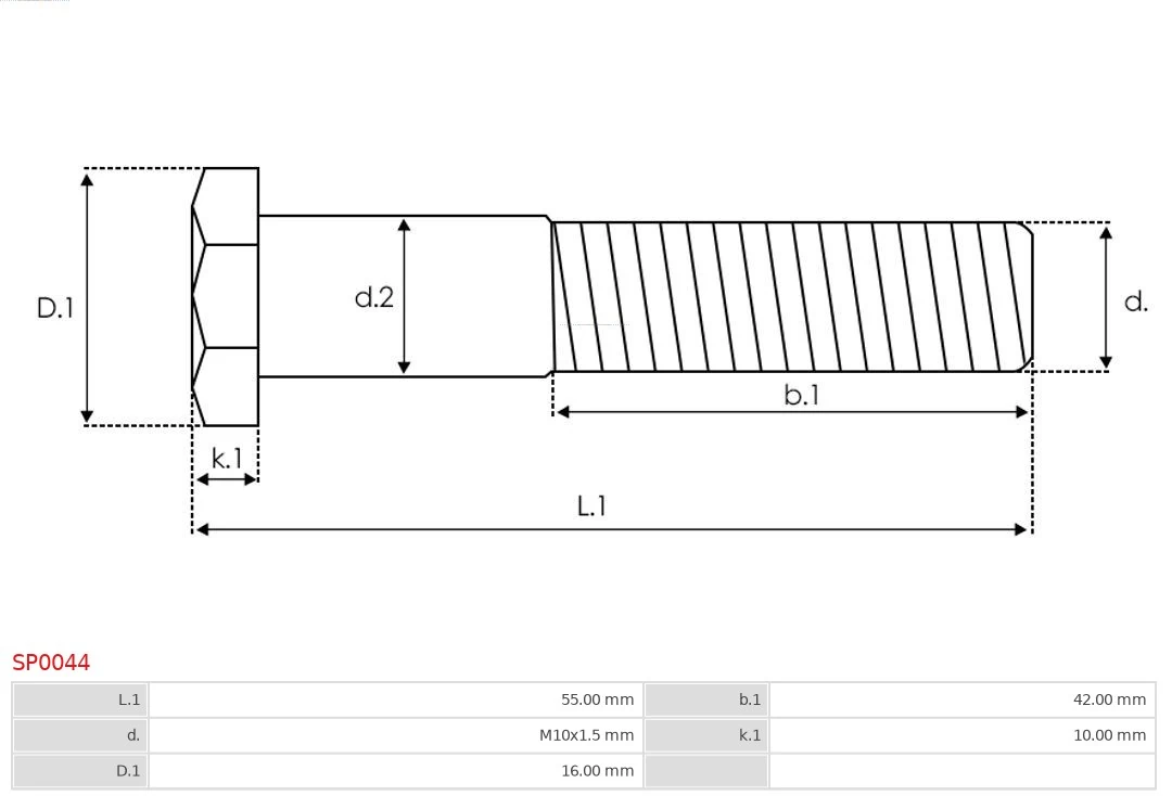 AS-PL SP0044 Repair Kit, starter