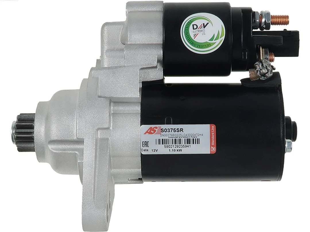 Starter Remanufactured AS-PL S0375SR