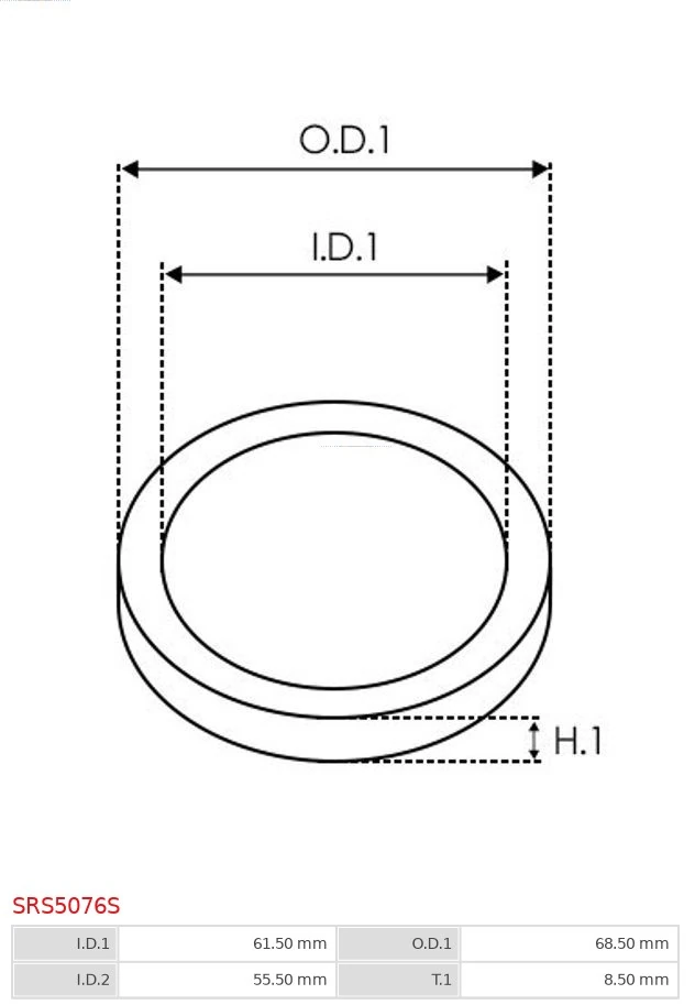 AS-PL SRS5076S Repair Kit, starter