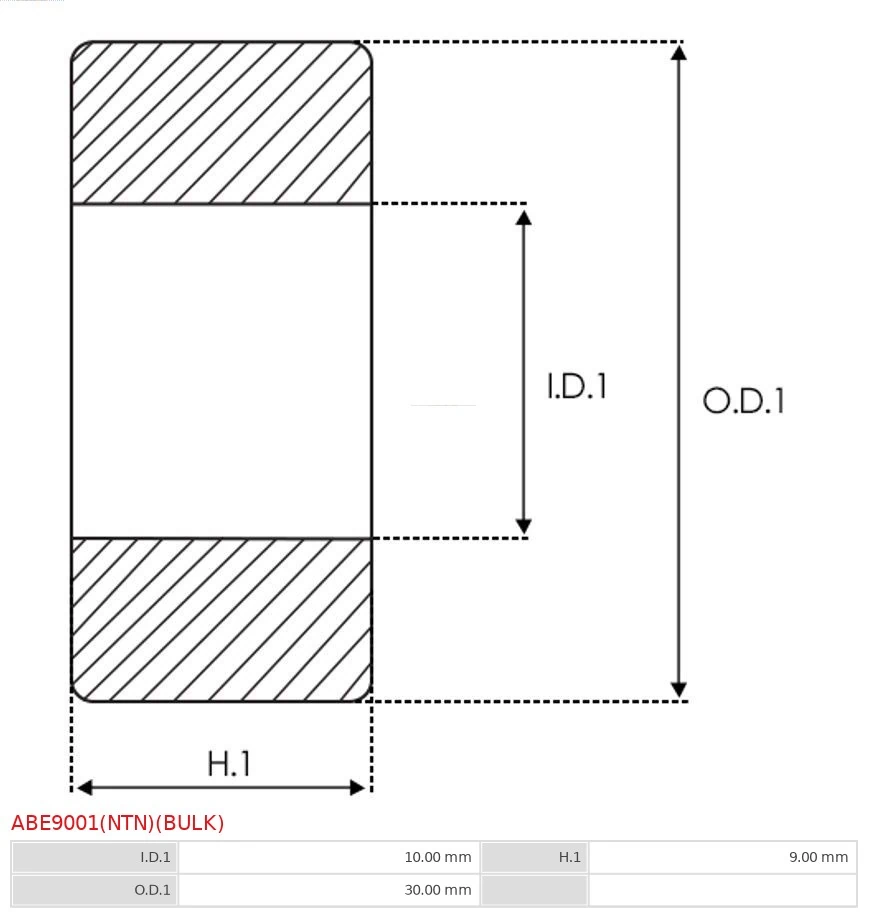 Bearing Brand new NTN ABE9001(NTN)(BULK)