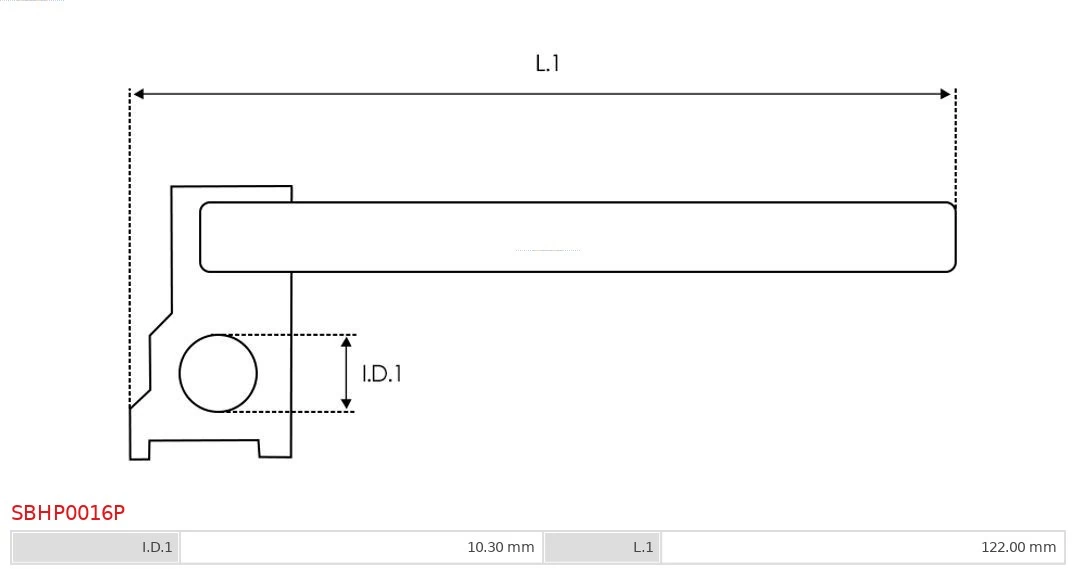 Repair Kit, starter Brand new AS-PL SBHP0016P