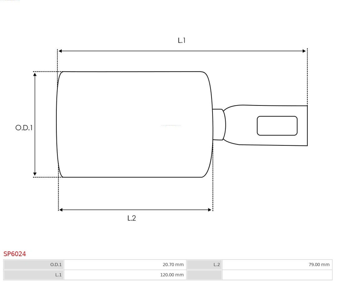 Repair Kit, starter Brand new AS-PL SP6024