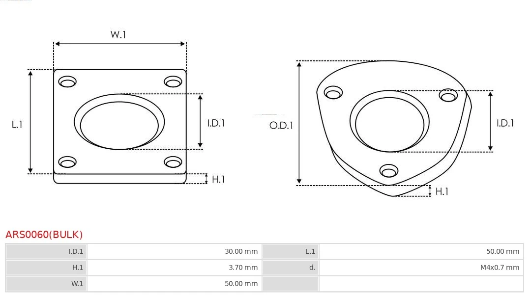 Repair Set, alternator Brand new AS-PL ARS0060(BULK)