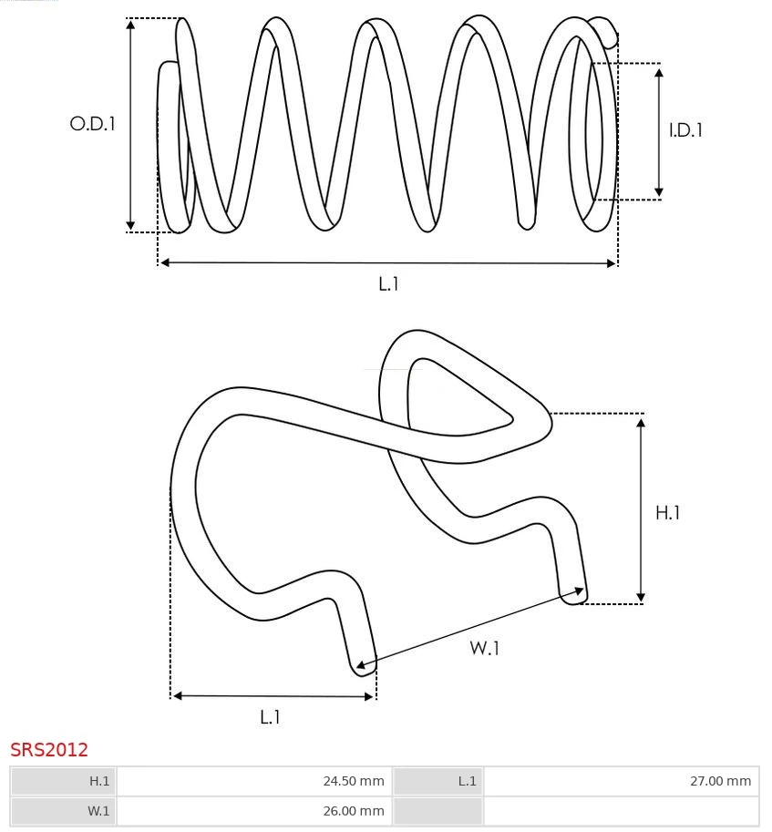 AS-PL SRS2012 Repair Kit, starter
