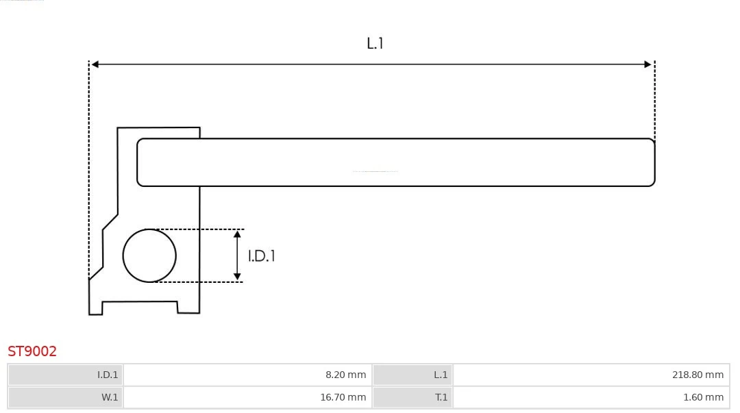 AS-PL ST9002 Repair Kit, starter