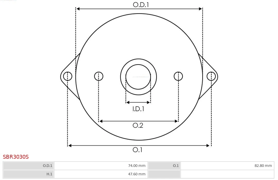 AS-PL SBR3030S Starter Lid, carburettor