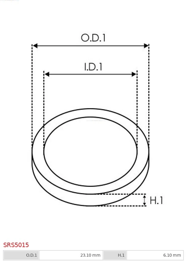 Repair Set, alternator Brand new AS-PL SRS5015