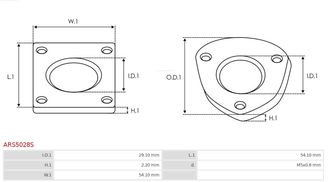 AS-PL ARS5028S Repair Set, alternator