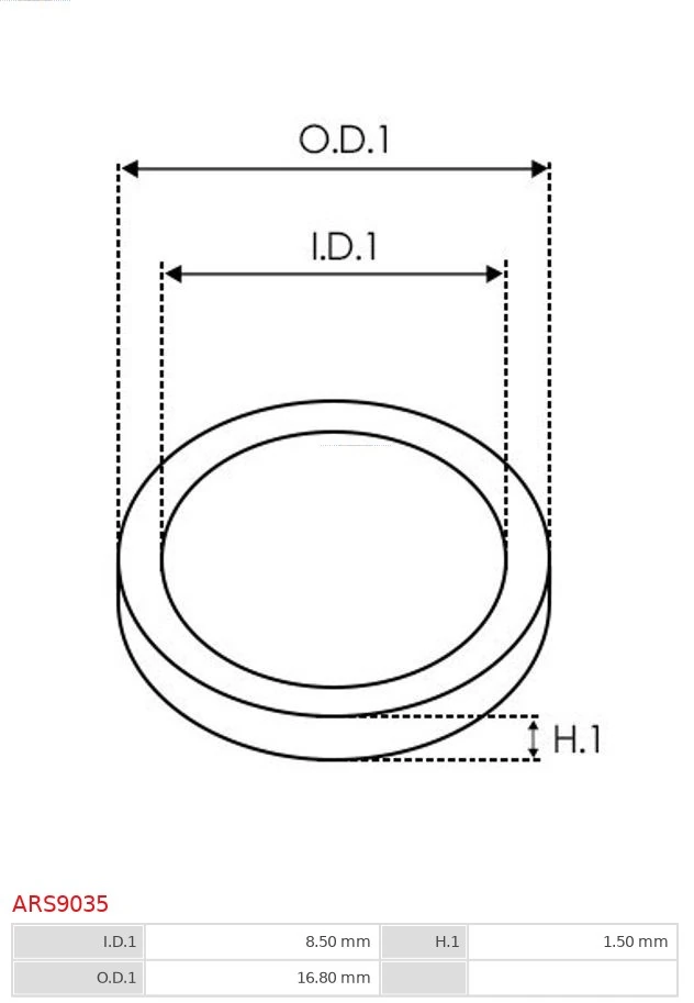 AS-PL ARS9035 Repair Set, alternator