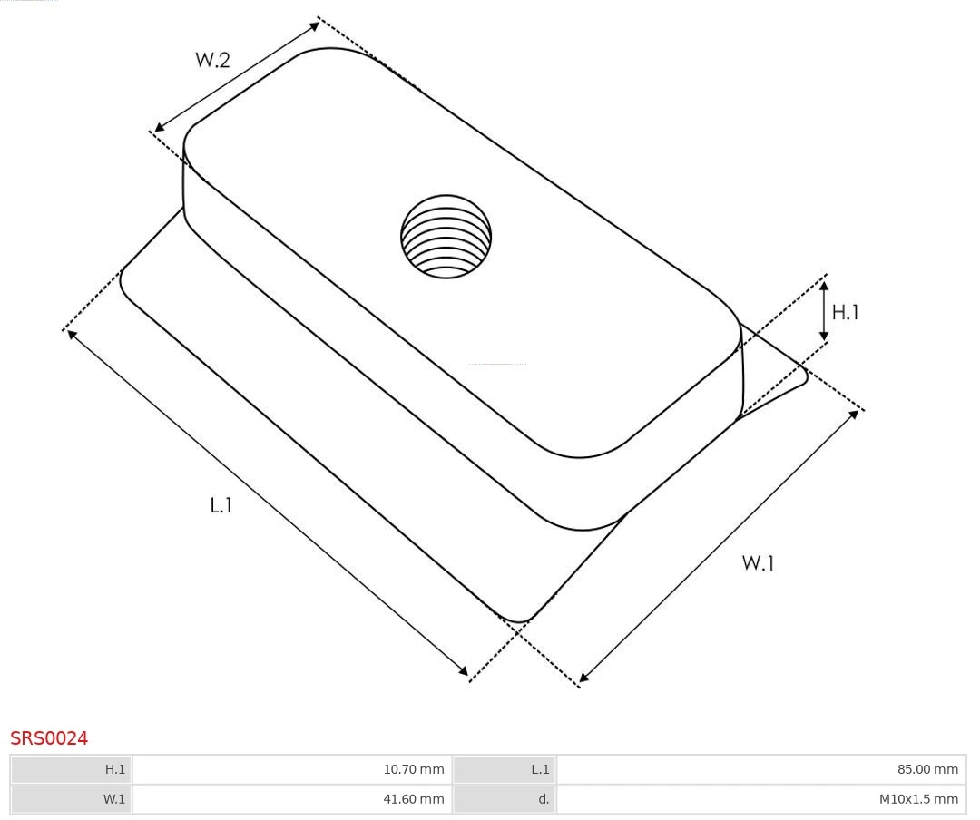 AS-PL SRS0024 Repair Kit, starter
