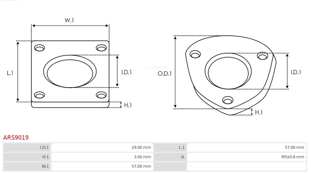 AS-PL ARS9019 Repair Set, alternator