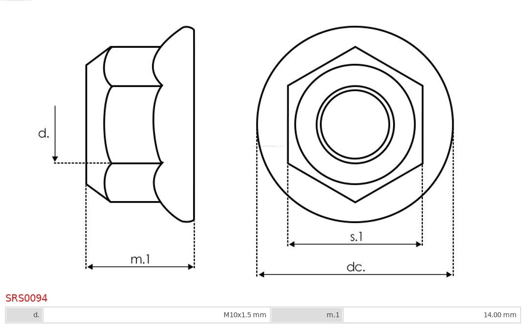 Repair Set, alternator Brand new AS-PL SRS0094
