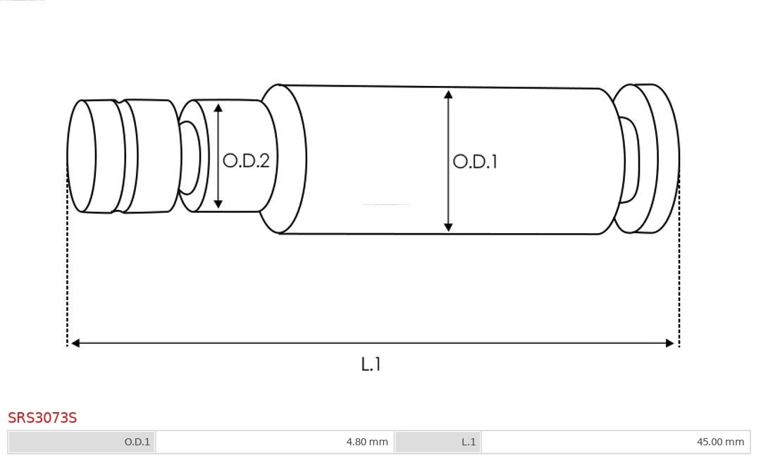 AS-PL SRS3073S Repair Kit, starter