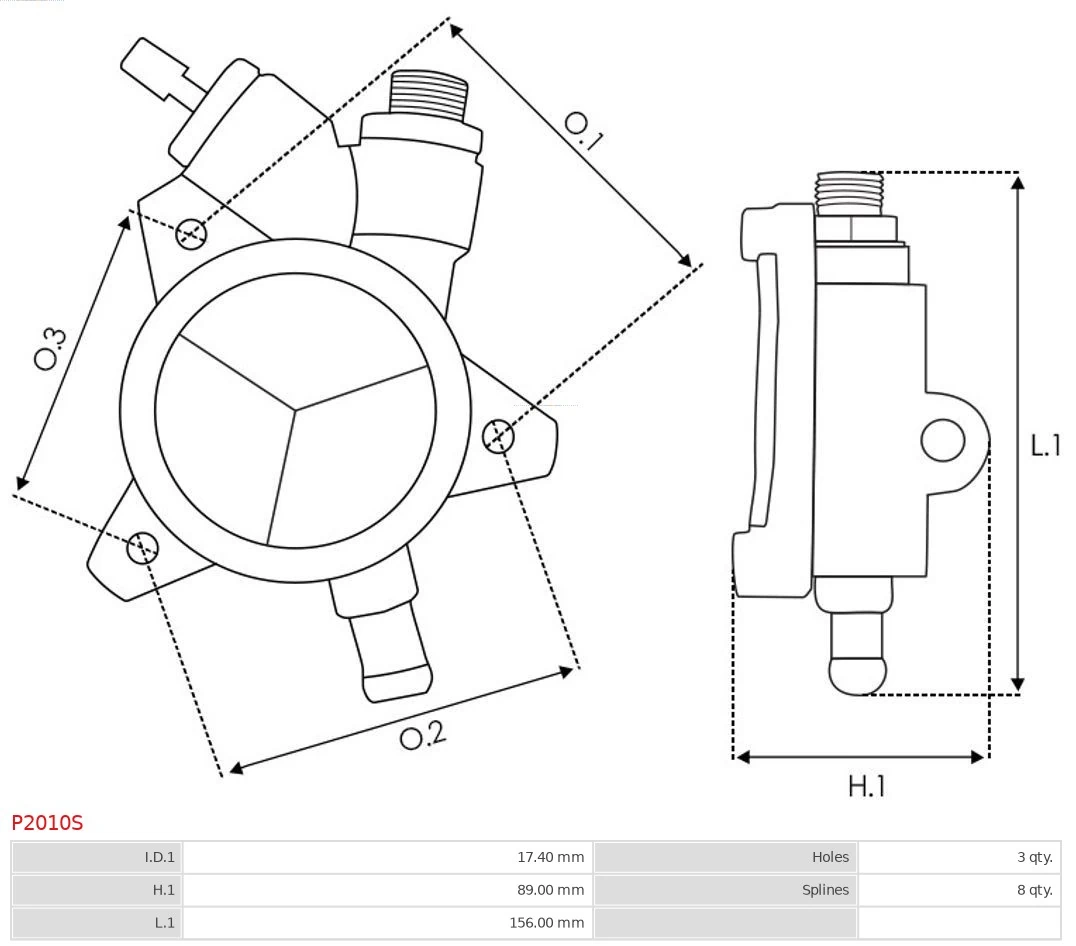 AS-PL P2010S Vacuum Pump