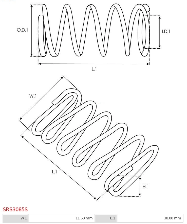 AS-PL SRS3085S Repair Kit, starter