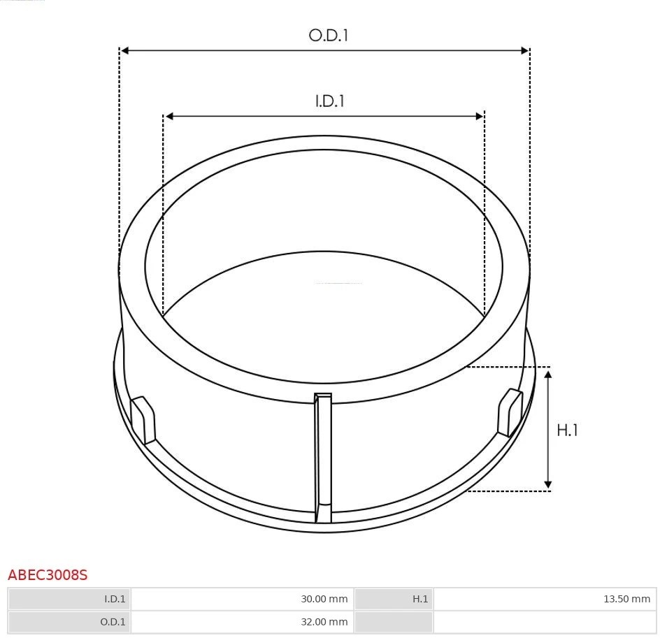 AS-PL ABEC3008S Protective Cap, alternator