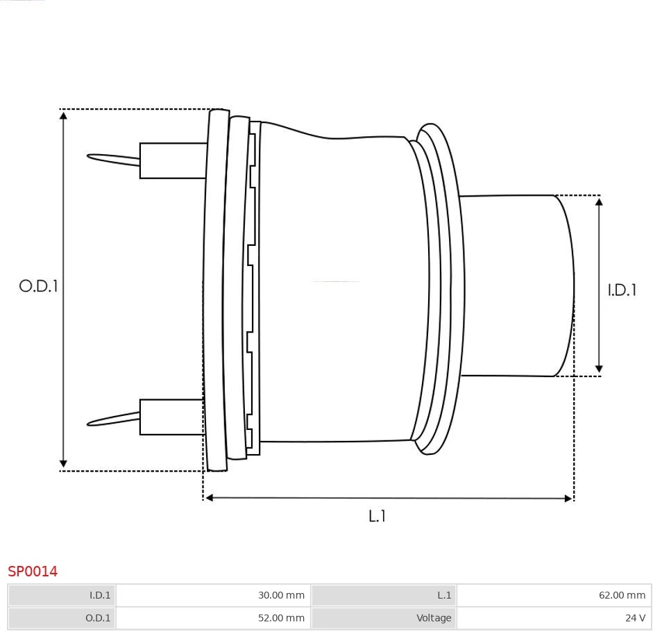 AS-PL SP0014 Repair Kit, starter