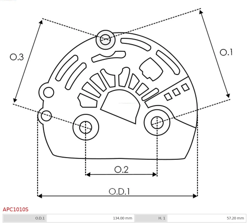 AS-PL APC1010S Protective Cap, alternator
