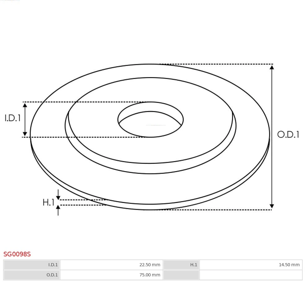 AS-PL SG0098S Repair Kit, starter
