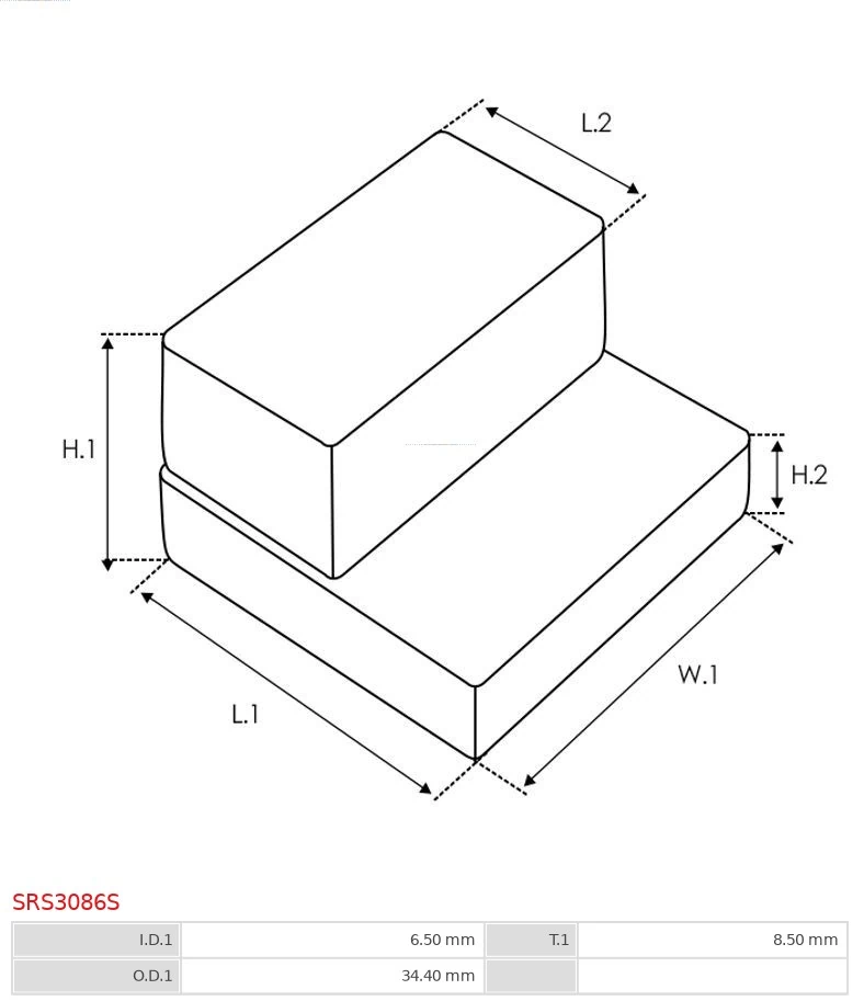 AS-PL SRS3086S Repair Kit, starter
