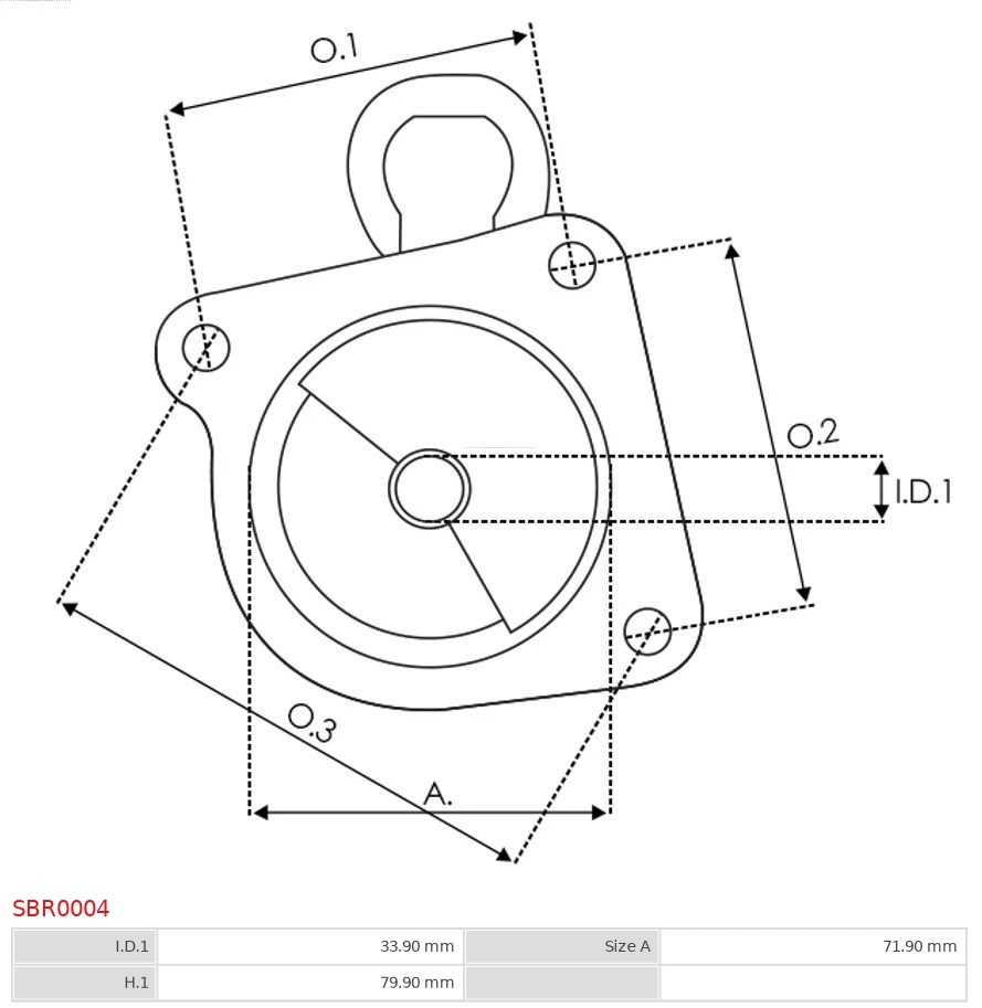 Starter Lid, carburettor Brand new AS-PL SBR0004