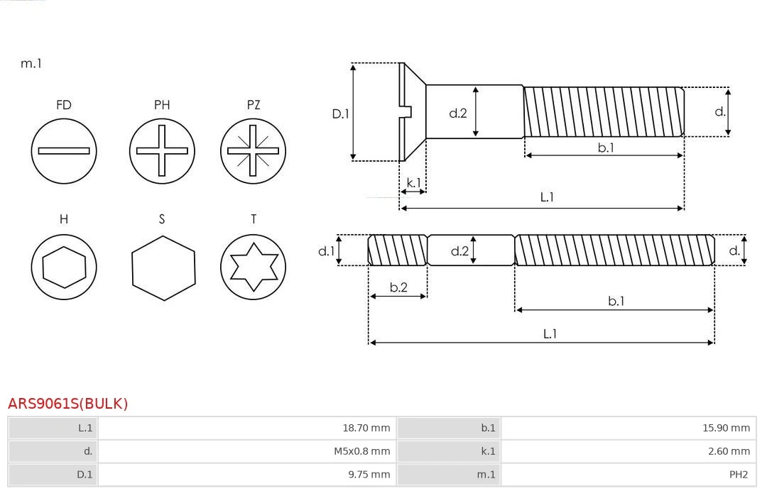Repair Set, alternator Brand new AS-PL ARS9061S(BULK)