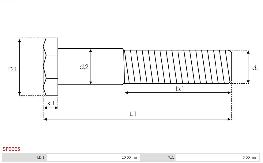Repair Kit, starter Brand new AS-PL SP6005