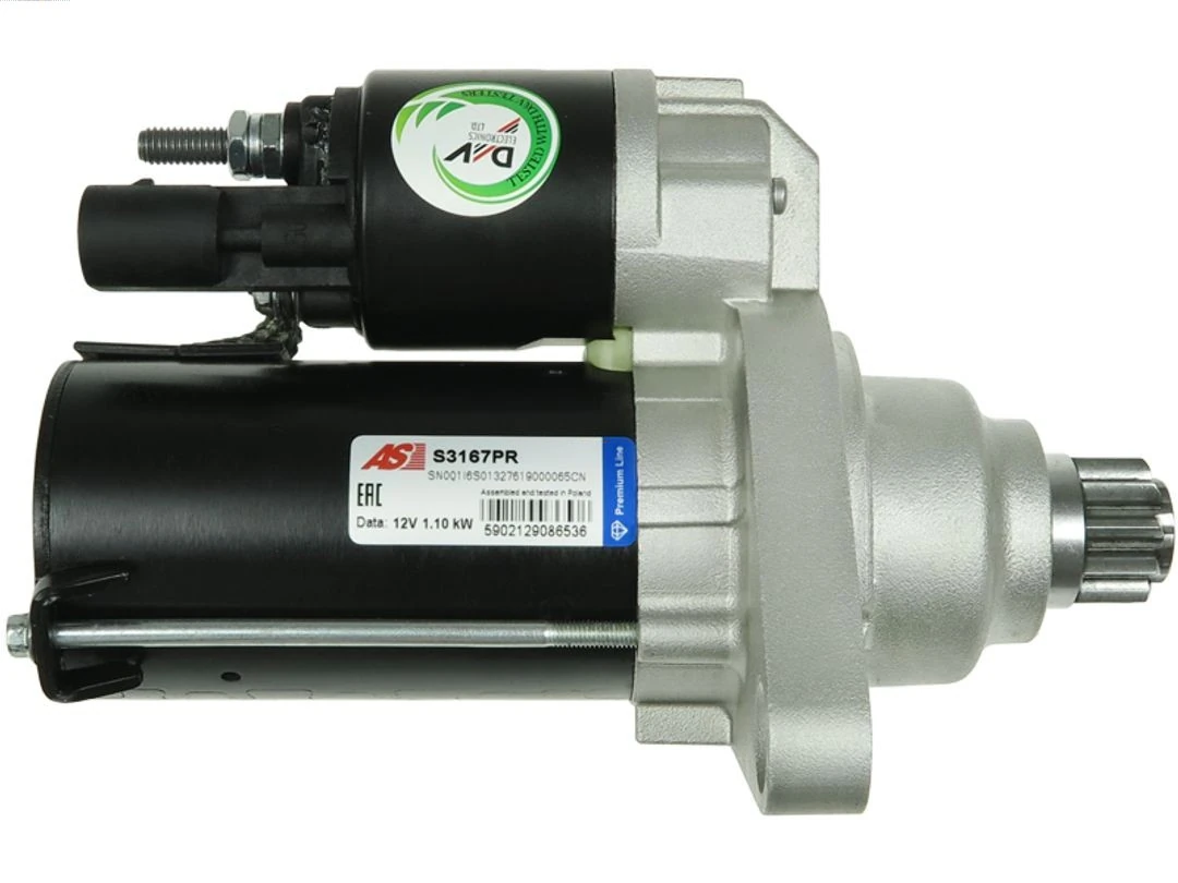 Starter Remanufactured AS-PL S3167PR