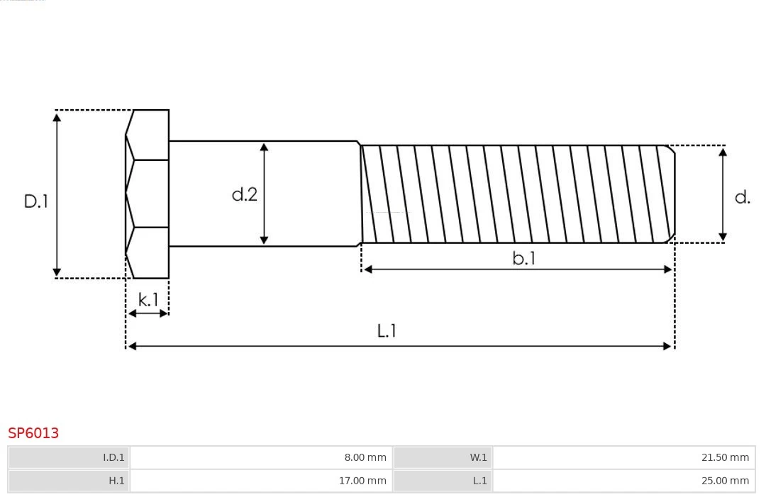 AS-PL SP6013 Repair Kit, starter