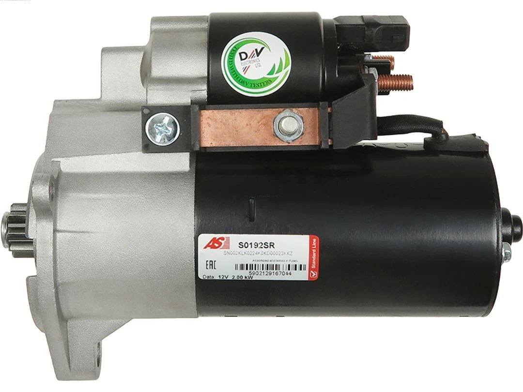 起动机 Remanufactured AS-PL S0192SR