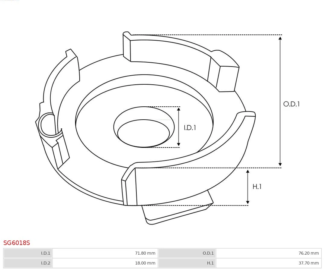 AS-PL SG6018S Repair Kit, starter