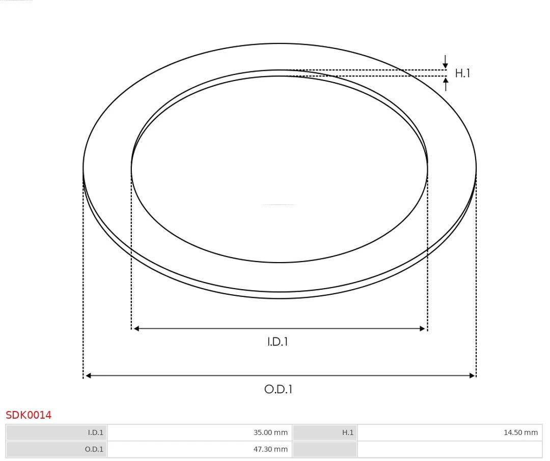 AS-PL SDK0014 Repair Kit, starter